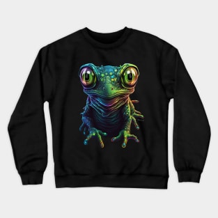 Colorful PSY Chameleon Crewneck Sweatshirt